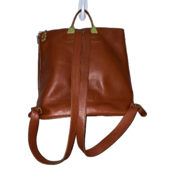 Terrida Gorgeous Genuine Calf Leather Backpack - Picture 2 of 16